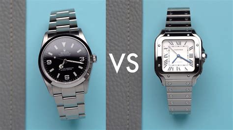 cartier vs rolex women|cartier santos vs rolex datejust.